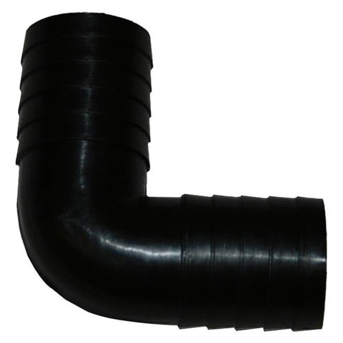 T.H. Marine 1 1/8 90 Degree Elbow-Black (Ell-118-Dp)