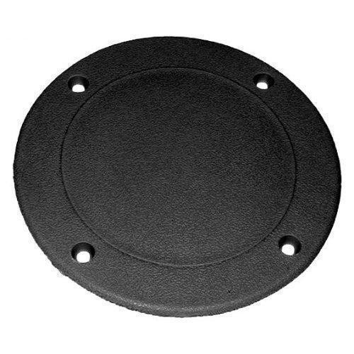 T.H. Marine 5 5/8 Screw Down Plate-Black (Sdp-1-Dp)
