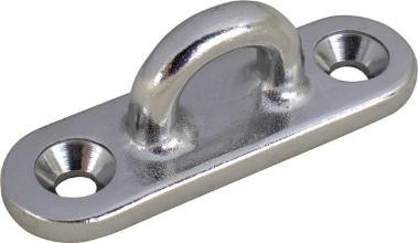 Sea-Dog Line Stainless Steel Oblong Eye Plate 3-1 /2" (088722)