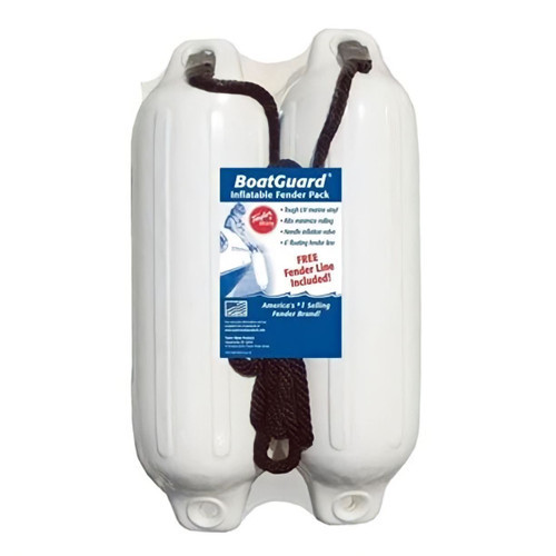 Lippert Components Inc 4" X 16" Bg 2 Pk. White W/Blk. (310132P)