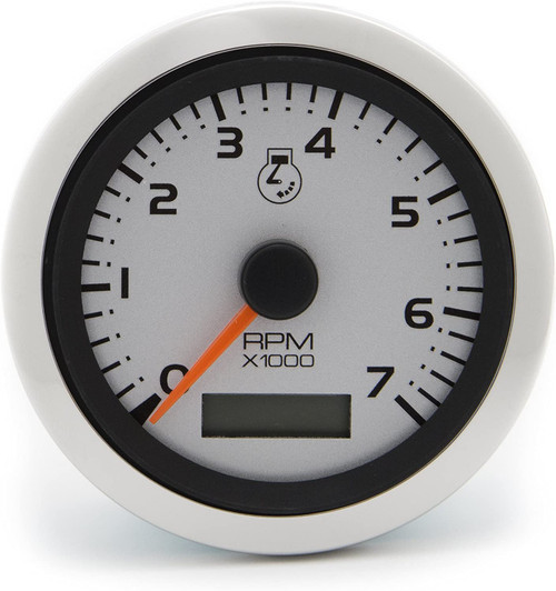 Dometic Tachometer/Hourmeter 7K Argent 3" (65545P)