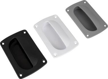 Sea-Dog Line Acetal Flush Pull Large Black (227320-1)