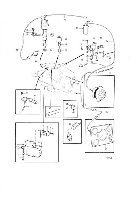 Volvo Penta Bolt - Volvo Penta (3862355)
