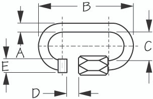 Sea-Dog Line Stainless Steel Quick Link 4-1/8" - Sea-Dog Line (153012)