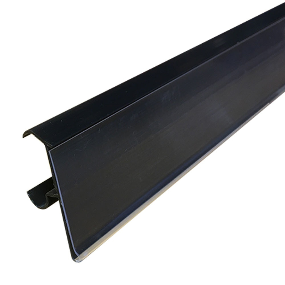 Black Label Holder Strips | Double Wire Shelving | DGS Retail