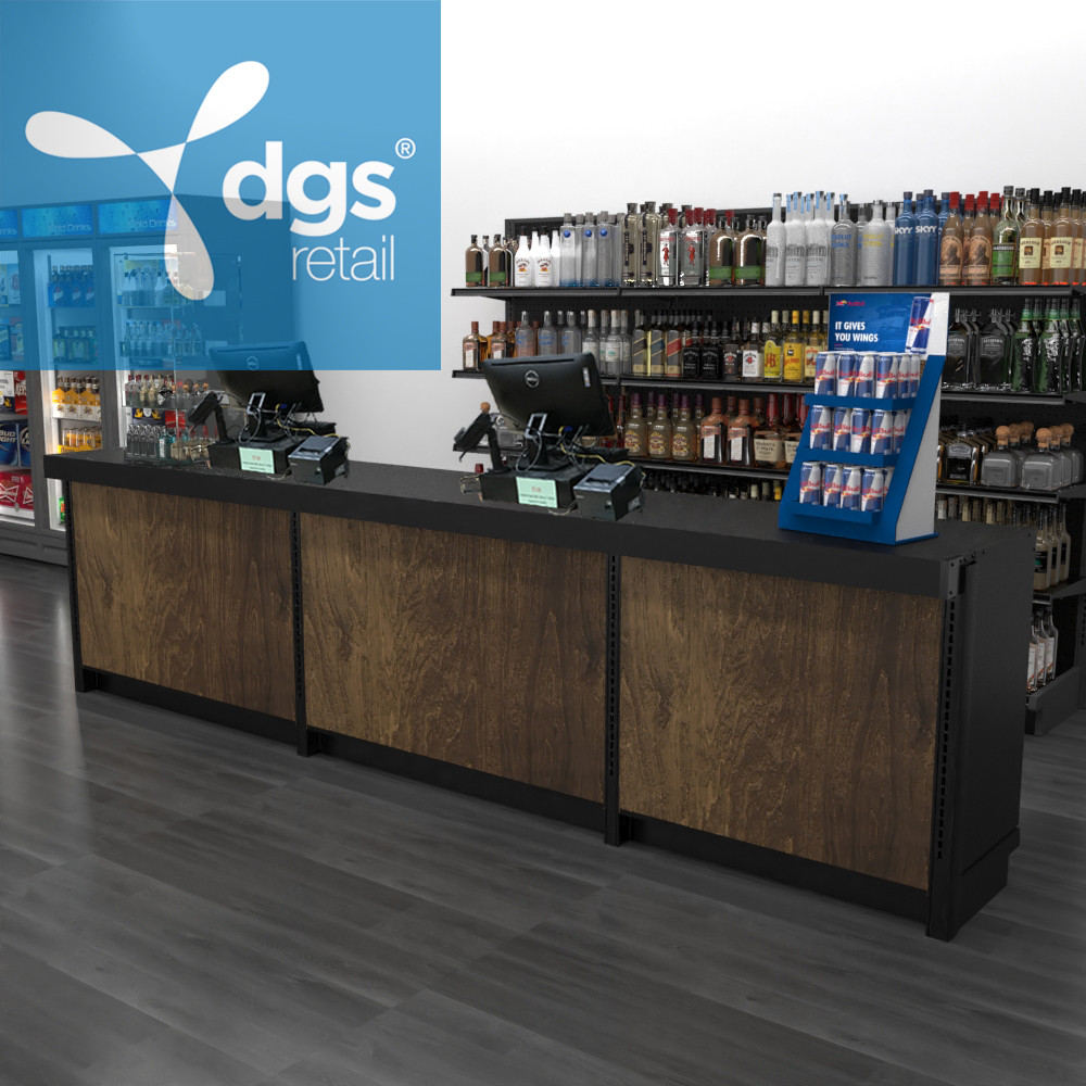 Cash Wrap, Checkout Counter & Register Stands On Sale | DGS Retail