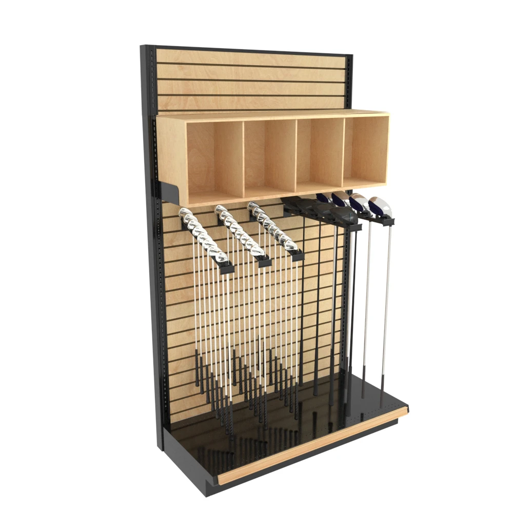 ClubExhibit Elite?Golf Club Display Rack: Spacious & Elegant Fixture ...