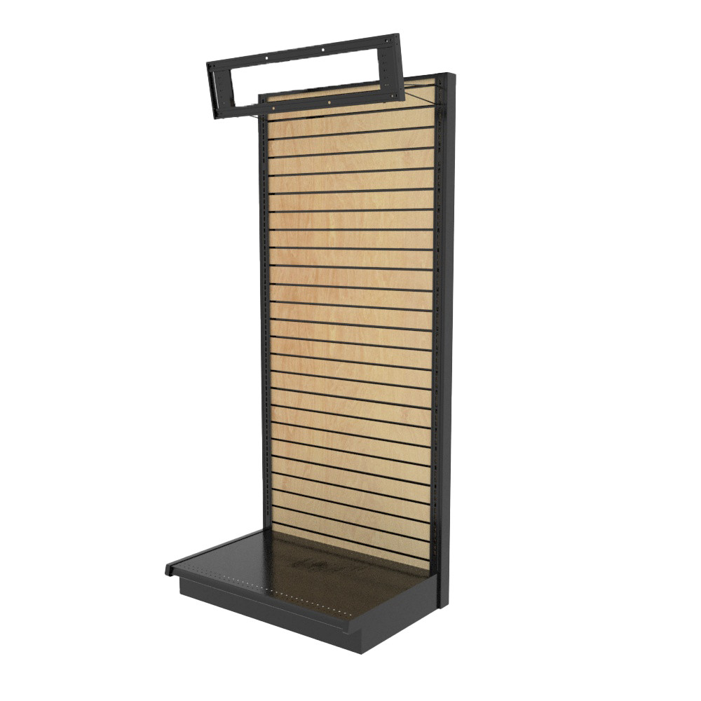 Backwall Slatwall Wall Display 36W 84H 25D | DGS Retail