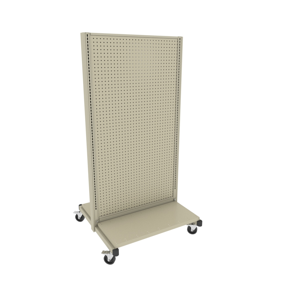 Lozier Mobile Gondola Starter, Platinum 36W 72H 16D w/Base | DGS