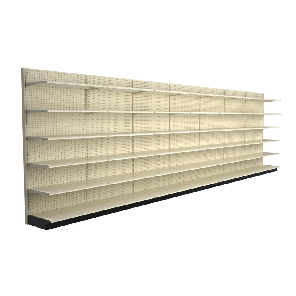 ategisシェルフ Lozier Platinum Retail Shelving System - 28ft Wide, 96