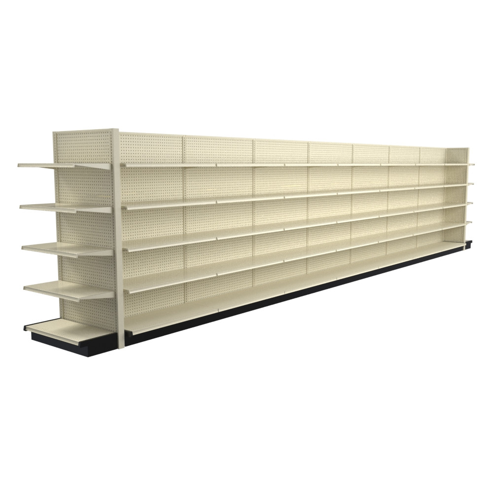 Lozier Reliable 32ft Gondola Shelving - 19