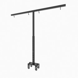 Durable end cap aisle sign holder designed to display category signs and aisle numbers. Durable end cap aisle sign holder designed to display category signs and aisle numbers.