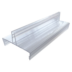 retail gondola shelving top header sign holder gripper for use at stores to hold advertisements retail gondola shelving top header sign holder gripper for use at stores to hold advertisements