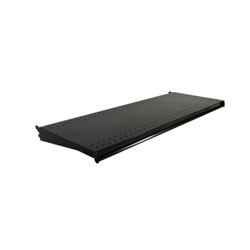Lozier Gondola Wall Display Starter, Black Marteck 36W 72H 25D