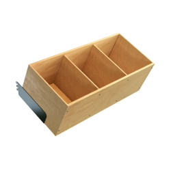 Wood dump bin shown in different positions and with bracket hardware. Wood dump bin shown in different positions and with bracket hardware.