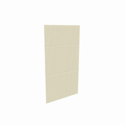 Lozier Shelving Parts, Platinum Pegboard For 36W 72H Gondola Unit Lozier Shelving Parts, Platinum Pegboard For 36W 72H Gondola Unit