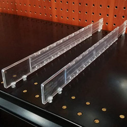 Gondola Shelf Dividers | In Plastic | DGS Retail
