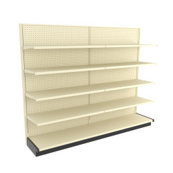 20ft Compact Platinum Lozier Shelving - 84