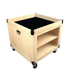 Maximize your display potential with DGS Retail’s larger classic orchard bins on caster wheels—perfect for fresh goods that need room Maximize your display potential with DGS Retail’s larger classic orchard bins on caster wheels—perfect for fresh goods that need room