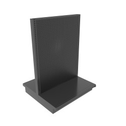 Lozier Gondola Double-Sided Starter, Black 36W 54H 35D