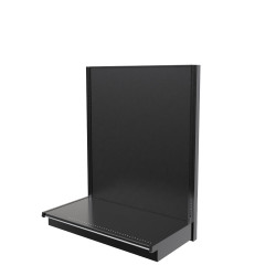 Lozier Gondola Wall Display Starter, Black 48W 60H 25D