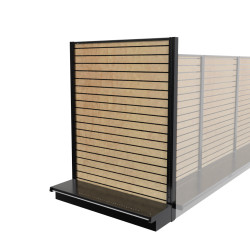Lozier Slatwall Gondola Retail End Cap 48W 60H 16D | DGS Retail
