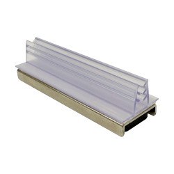 Magnetic Gondola Sign Holders, Holds Topper Sign Header Up To 1/8" Thick, 3L Magnetic Gondola Sign Holders, Holds Topper Sign Header Up To 1/8" Thick, 3L