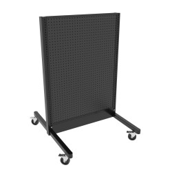 Lozier Mobile Gondola Starter, Black 36W 54H 19D