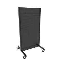 Lozier Mobile Gondola Starter, Black 36W 72H 16D Lozier Mobile Gondola Starter, Black 36W 72H 16D