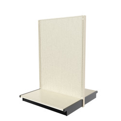 Lozier Gondola Double Sided Starter, Platinum 48W 72H 25D Lozier Gondola Double Sided Starter, Platinum 48W 72H 25D