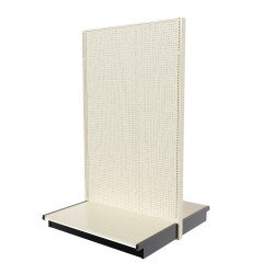 Lozier Gondola Double Sided Starter, Platinum 48W 84H 25D Lozier Gondola Double Sided Starter, Platinum 48W 84H 25D