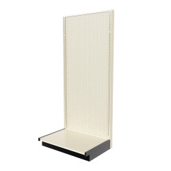 Lozier Gondola Shelving Single Sided | Platinum 36W 72H 25D | DGS