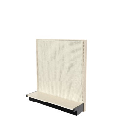 Lozier Gondola Single Sided Starter, Platinum 48W 60H 13D