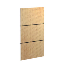 Lozier Gondola Parts, Wood Pegboard For 30W 78H Unit | DGS Retail