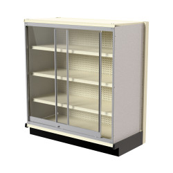 Lozier Gondola Security Case with Platinum Shelving – 48