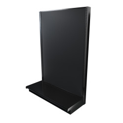 Lozier Shelving Single-Sided Starter, Black Marteck 48W 72H 22D