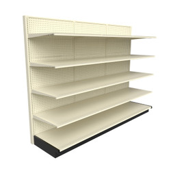 Lozier Platinum Gondola Shelving Single Sided Display 6FT 78H 25D