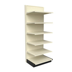 Lozier Platinum Gondola Shelving Wall Unit 3FT 78H 25D 5 Shelves