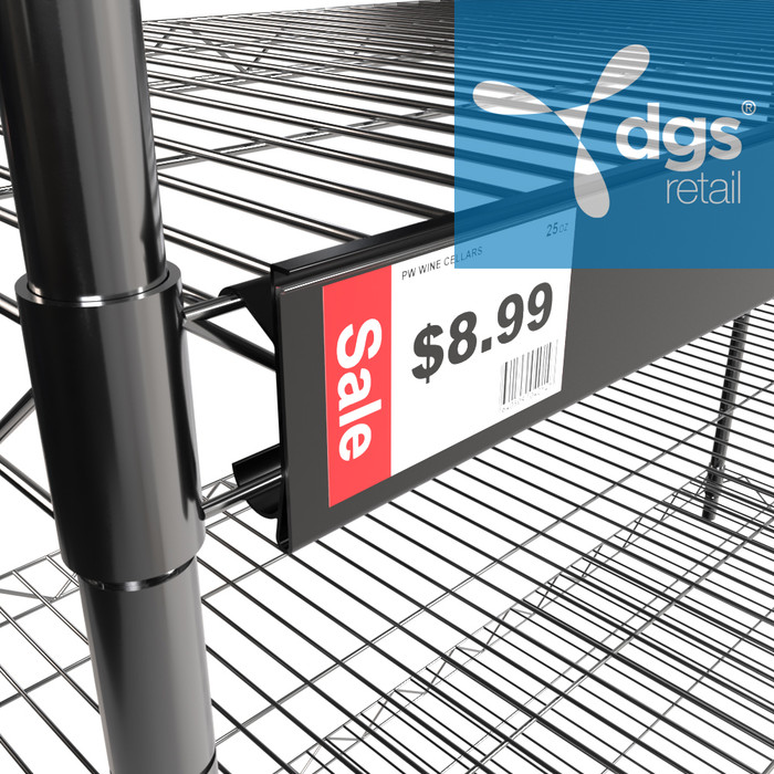 Write-On Magnetic Rack/Shelf Labels White 4 X 2/10/Pk - Made In - Foto 8