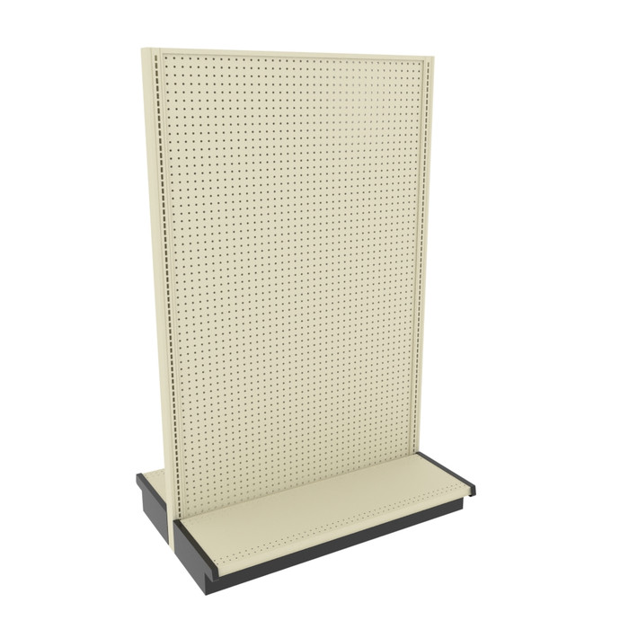 Lozier Gondola Island Display Starter, Platinum 48W 78H 16D