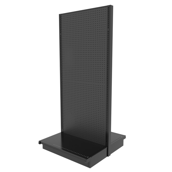 retail shelving lozier madix convenience store gondola island display unit