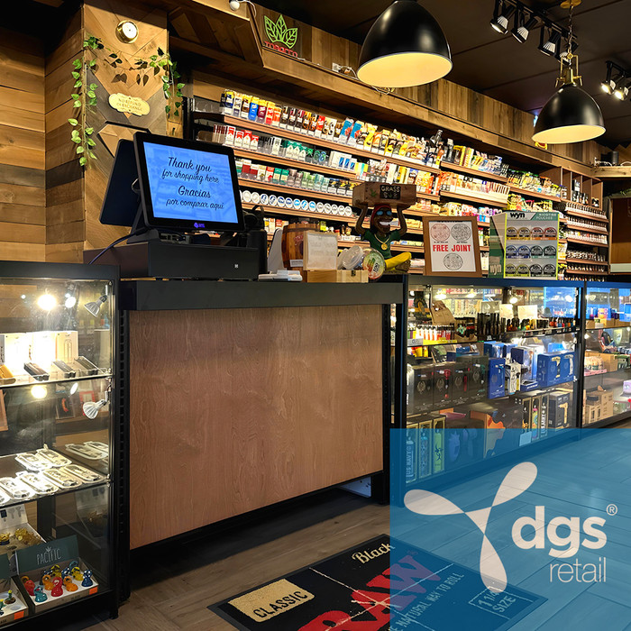 Free Pro Smoke Shop Store Design Service by DGS Retail