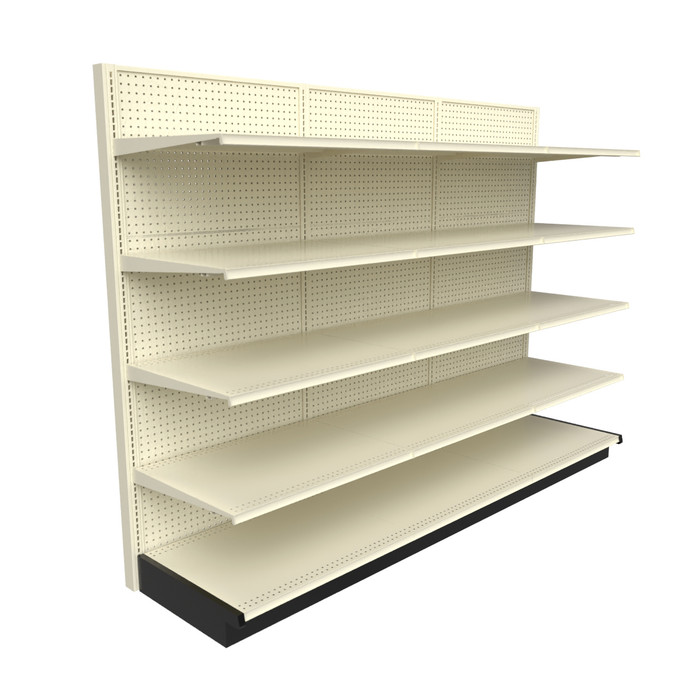 Lozier Platinum Gondola Shelving Single Sided Unit 9FT 78H 25D 15