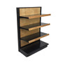 wooden gondola store shelving wooden gondola store shelving