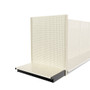 Lozier Shelving End Cap Display, Platinum 48W 60H 25D
