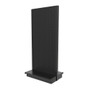 Lozier Gondola Island Display Starter, Black 36W 84H 13D