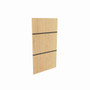Lozier Shelving Parts, Wood Back Panel For 36W 72H Gondola Unit