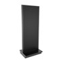 Lozier Gondola Island Display Starter, Black 36W 96H 13D