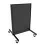 Lozier Mobile Gondola Starter, Black 36W 54H 19D
