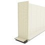 Lozier Shelving End Cap Unit, Platinum 30W 96H 13D